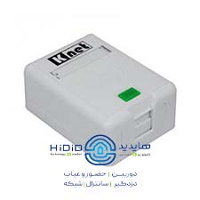 کیستون باکس CAT 6 تک پورت knet