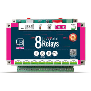 رسیور 8 رله صنعتی