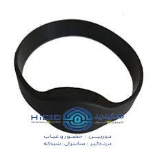 دستبند استخری سیلیکونی کد ثابت فرکانس 125k رنگ مشکی