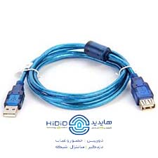 کابل افزایش USB با طول 1.5 متر کی نت
